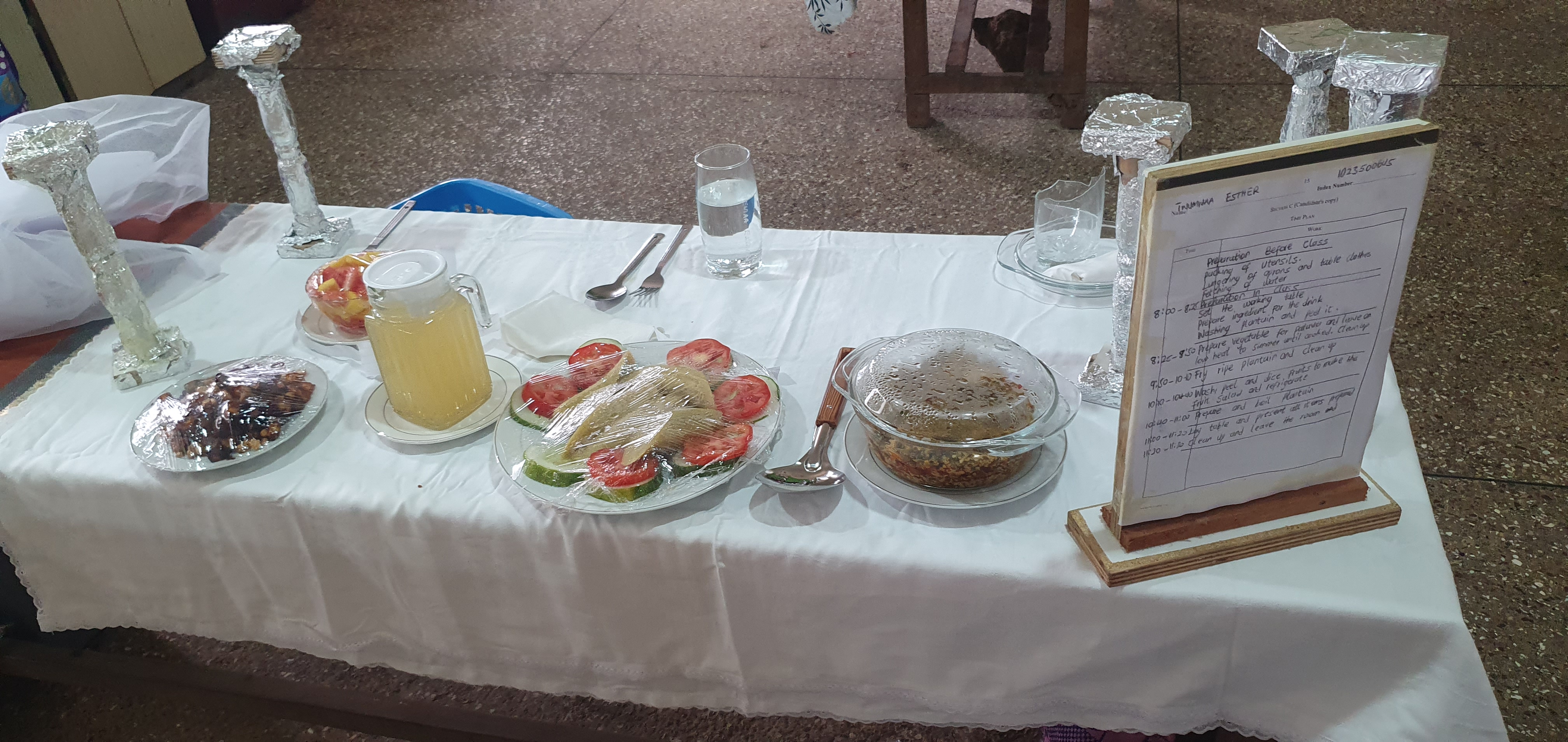 HOME ECONOMICS STUDENT